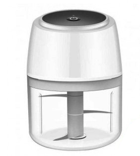 Mini tocator electric 3 cutite incarcare USB pentru usturoi si alte legume 250ml